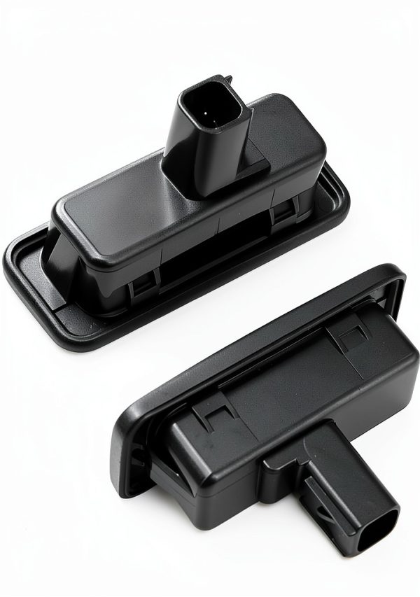 Heran Trunk Lid Lock Handle Button ABS Plastic-2