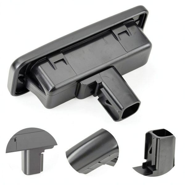 Trunk Lid Lock Handle Button Cranviech ABS Plastic-3