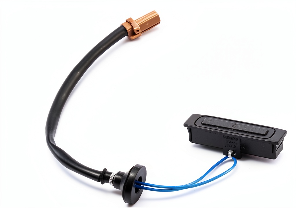 Exterior Trunk Lid Lock Handle in action