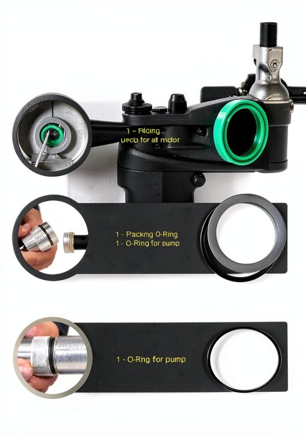 Yoursme Fire-Ball 5:1 Pump Repair Kit YSM-238286-1 Viton Urethane-5