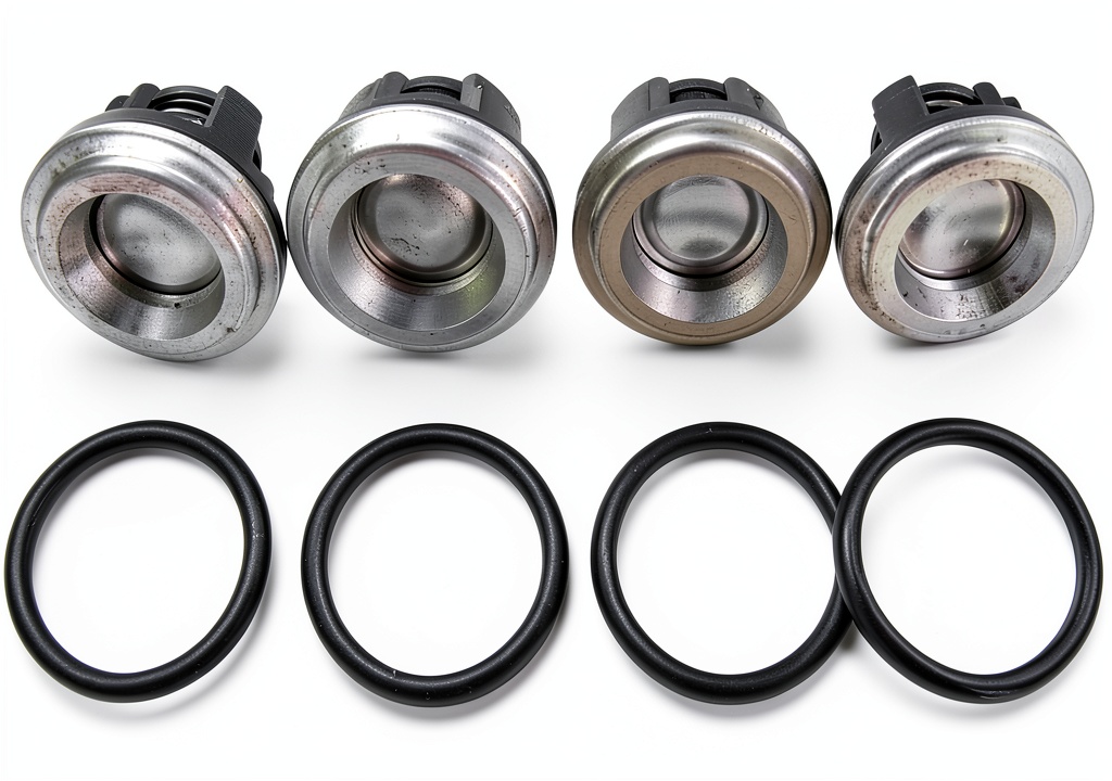 D30 Pump Repair Kit components laid out on a workbench