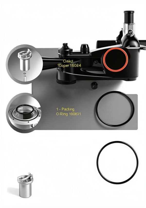 Yoursme Fire-Ball 5:1 Pump Repair Kit YSM-238286-1 Viton Urethane-4
