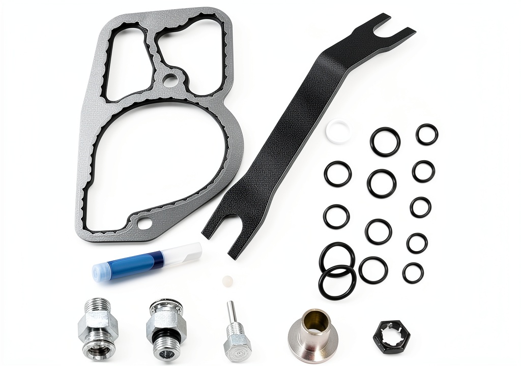 High Pressure Oil Pump Master Service Kit contents
