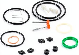 YMT Fire-Ball 5:1 Pump Repair Kit Model 238286 with Viton Urethane-0
